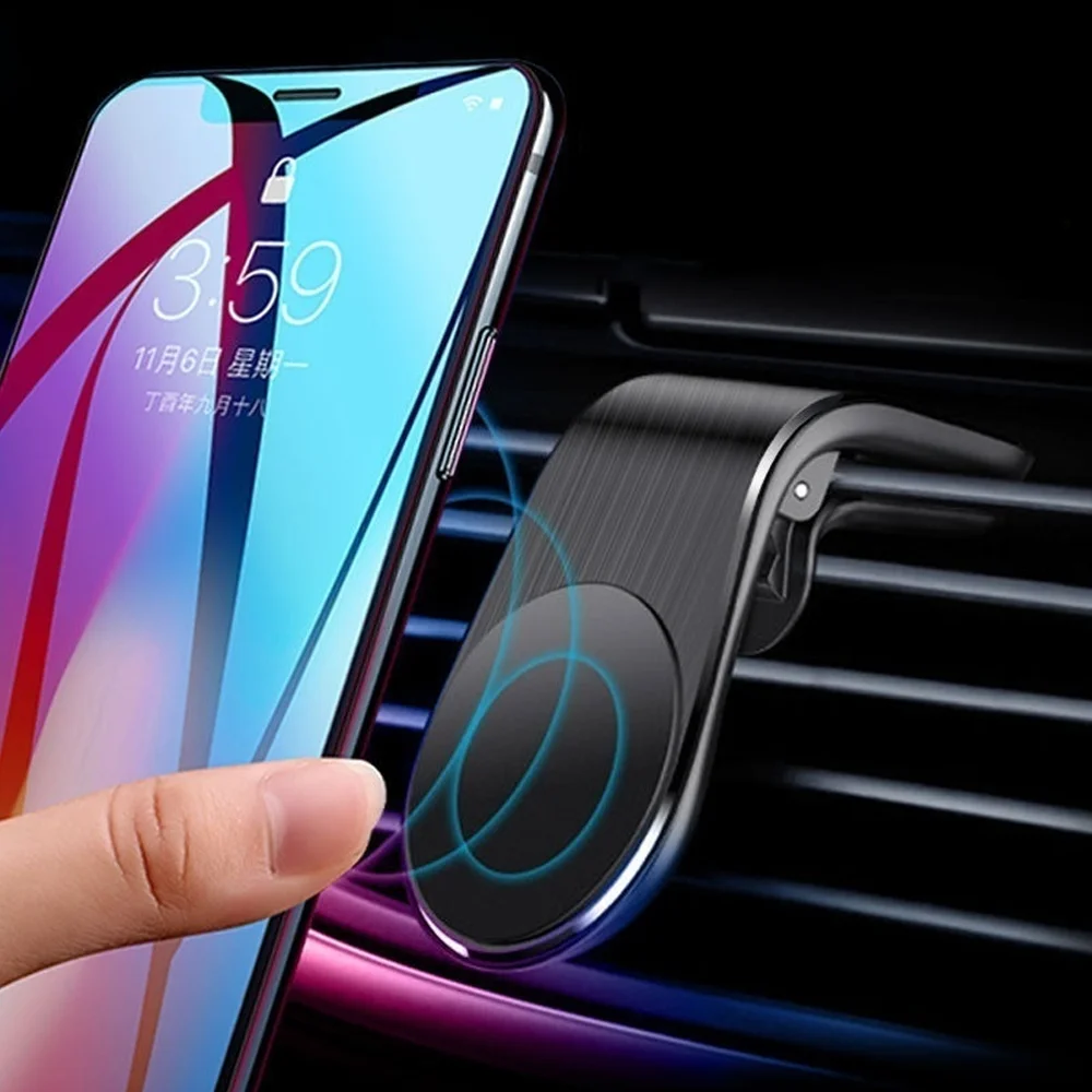 Magnetic Phone Holder For Car Vent - 1 Stück Magnetische Auto-Handyhalterung Mini Lüftungsschlitz-Magnethalterung