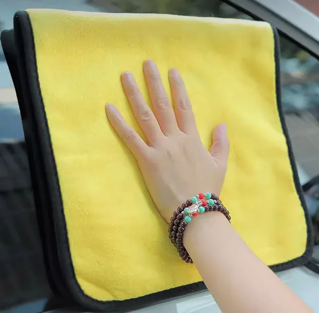 Microfiber Car Drying Towel Super Absorbent - Mikrofaser Auto-Waschlappen Verdickte Doppelseitige Auto-Detailing-Tücher Super