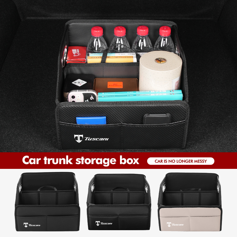 Car Trunk Organizer Foldable Storage Box - Tragbare, faltbare Organizer-Tasche für den Kofferraum,