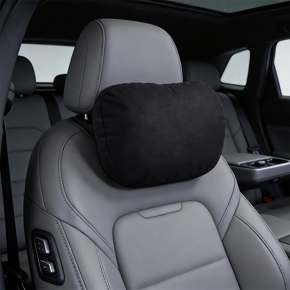 Memory Foam Car Neck Pillow Lumbar Support - Universelles Auto-Kopfstützenkissen aus Memory-Schaum, verstellbares Nackenkissen,