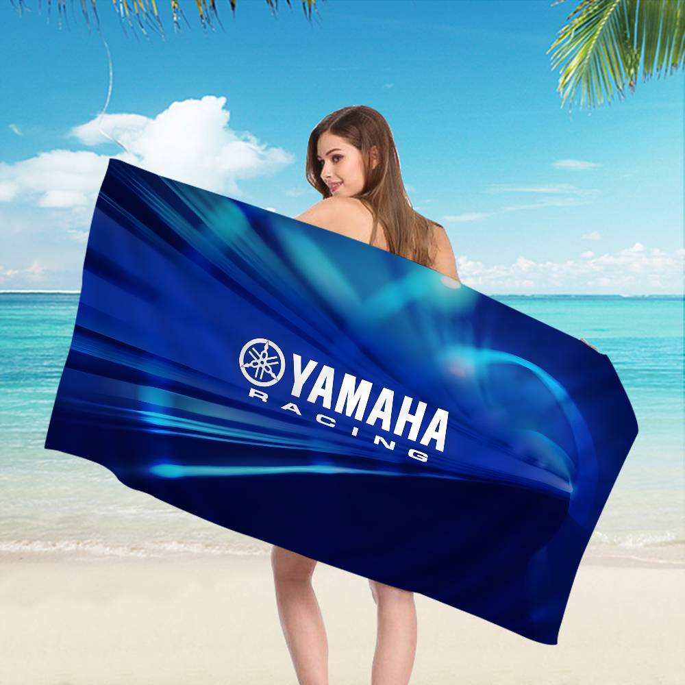 Microfiber Car Drying Towel Super Absorbent - Y-YAMAHA Motorrad- und Rennwagen-Mikrofaser-Strandtuch, saugfähig, schnell