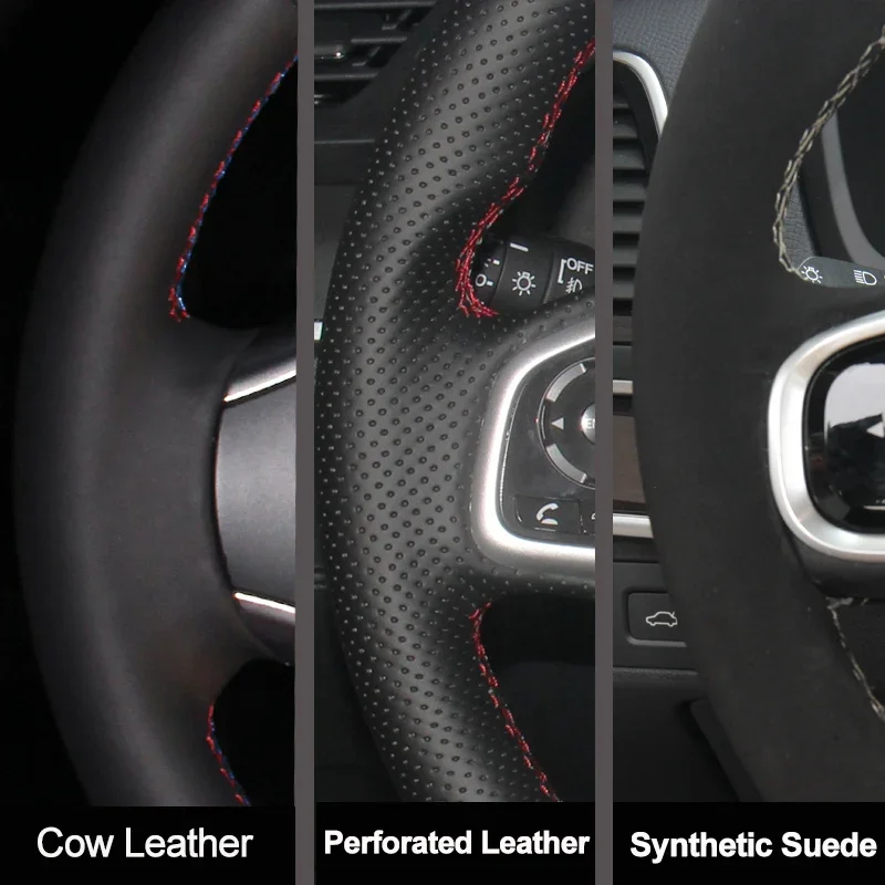 Für Kia Sorento 2003-2009 Hand – Car Steering Wheel Cover Anti Slip Breathable Bewertung und Preis