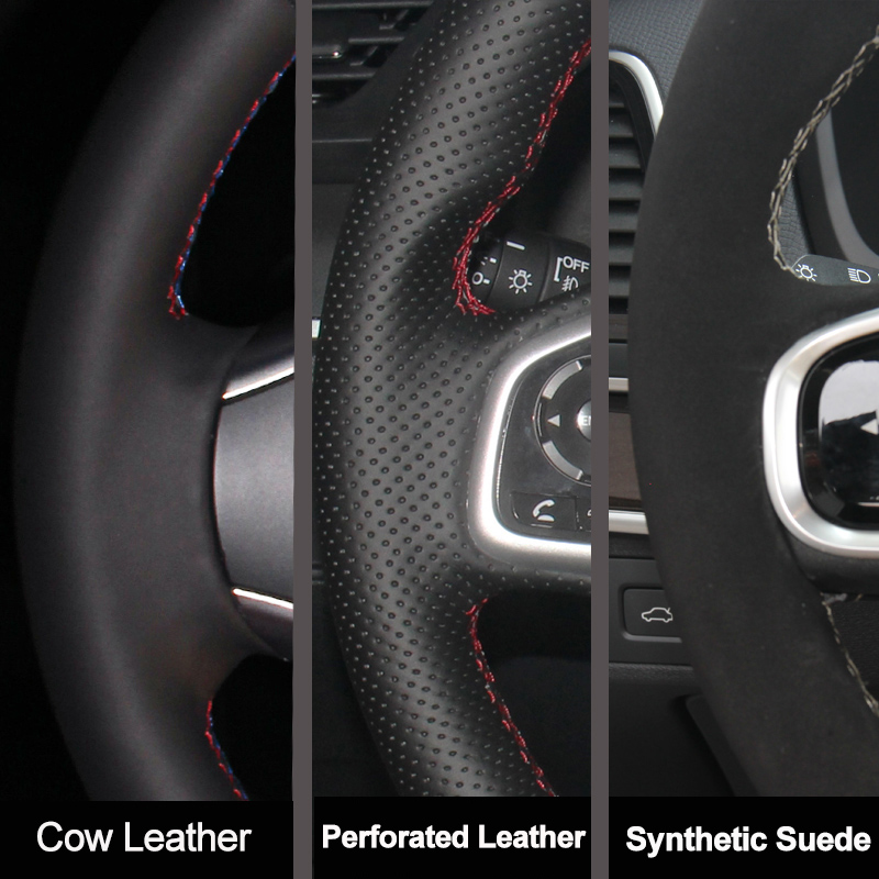 Für Citroen C5 2007-2015 DIY H – Car Steering Wheel Cover Anti Slip Breathable Bewertung und Preis