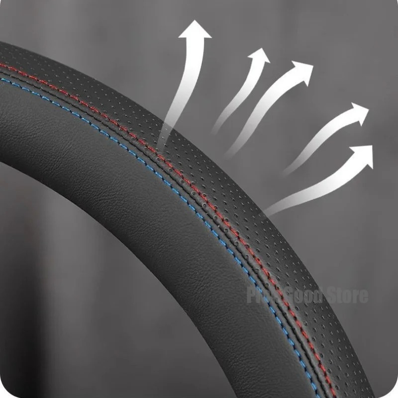 Nappa-Leder Lenkradbezug für A – Car Steering Wheel Cover Anti Slip Breathable Bewertung und Preis