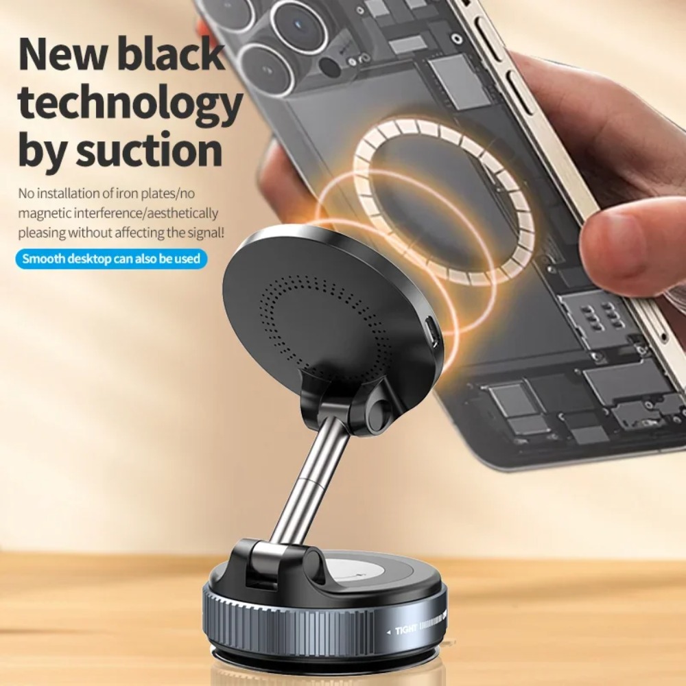 Magnetischer kabelloser Ladege – Wireless Car Charger Mount Fast Charging Bewertung und Preis