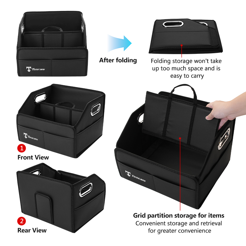 Tragbare, faltbare Organizer-T – Car Trunk Organizer Foldable Storage Box Bewertung und Preis