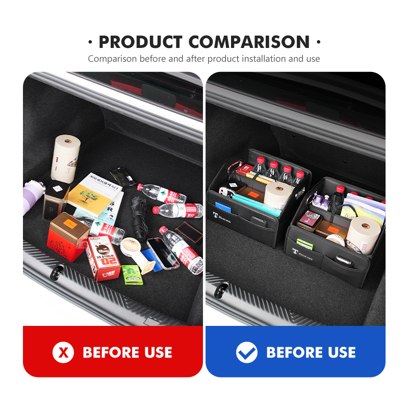 Tragbare, faltbare Organizer-T – Car Trunk Organizer Foldable Storage Box Bewertung und Preis