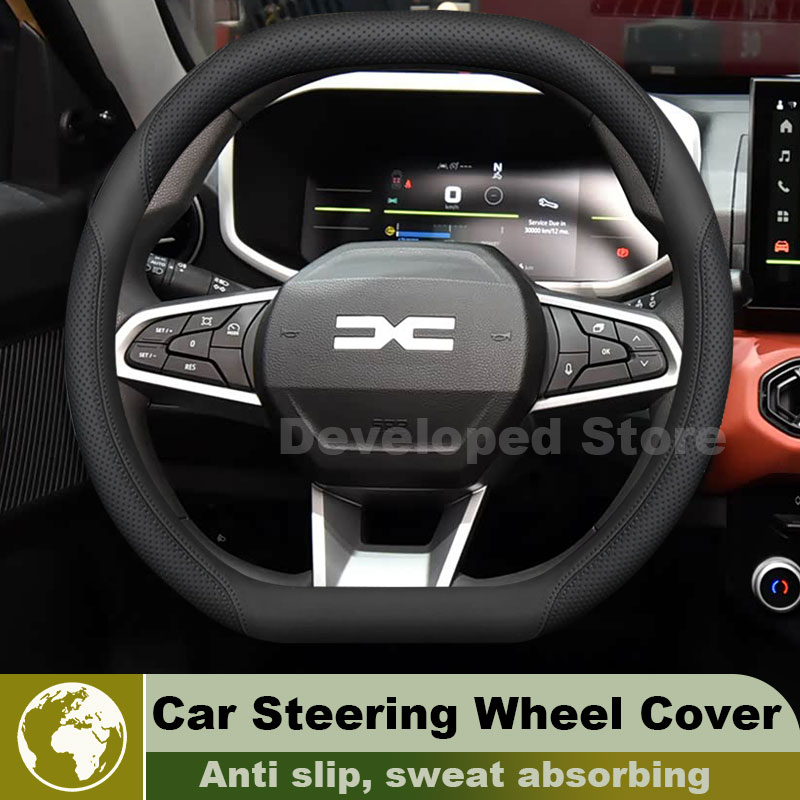 Leder-Lenkradbezug für neue Da – Car Steering Wheel Cover Anti Slip Breathable Bewertung und Preis
