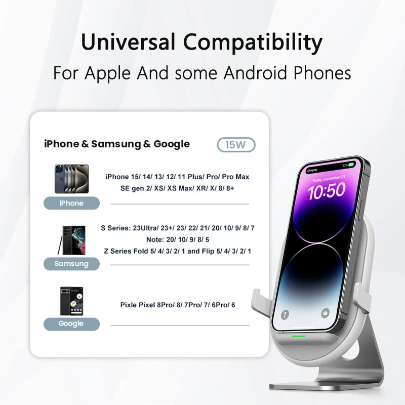 Kabelloses Auto-Ladegerät 15W  – Wireless Car Charger Mount Fast Charging Bewertung und Preis