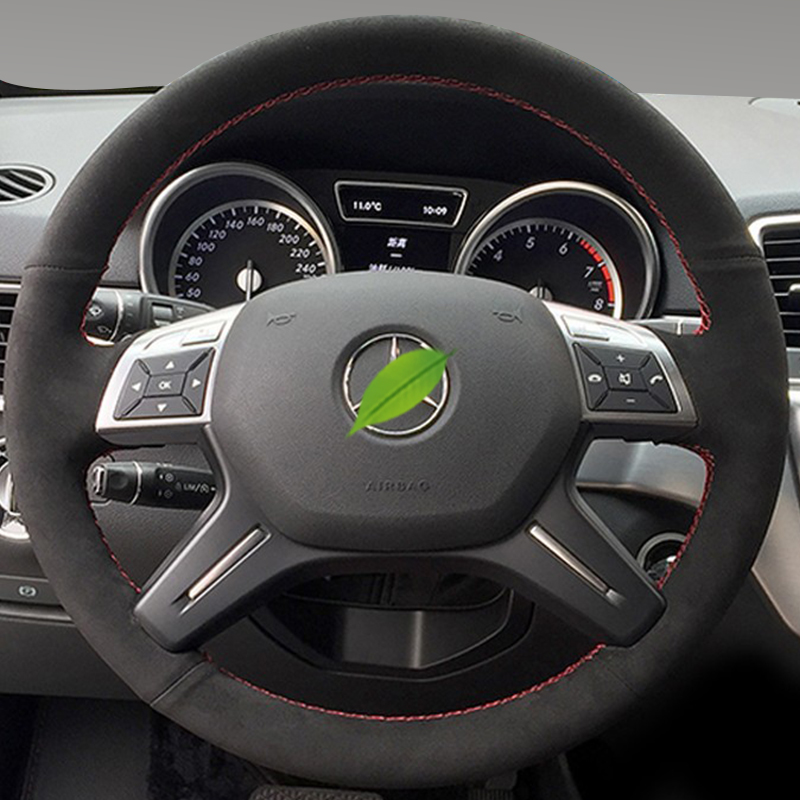 Für Mercedes Benz C GL M Klass – Car Steering Wheel Cover Anti Slip Breathable Bewertung und Preis